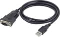 Miniatyrbild 1 av 2: Gembird UAS-DB9M-02 kabeladapter/adapter USB 2.0 Svart