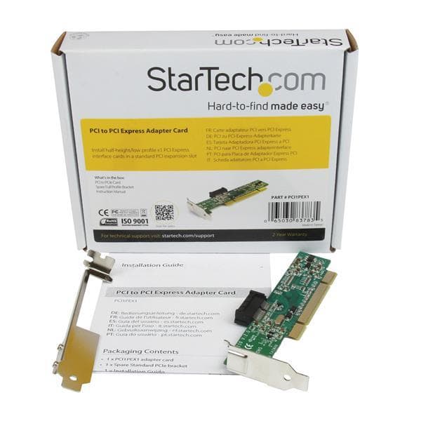 StarTech.com PCI til PCI Express Adapter - PCI til PCIe Card - PCIe x1 til PCI Slot Adapter (PCI1PEX1)