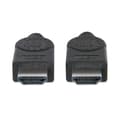 Miniatyrbillede 3 af 3: Manhattan 308434 High Speed HDMI kabel han til han skærmet 15 m sort