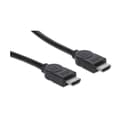 Miniatyrbillede 2 af 3: Manhattan 308434 High Speed HDMI kabel han til han skærmet 15 m sort