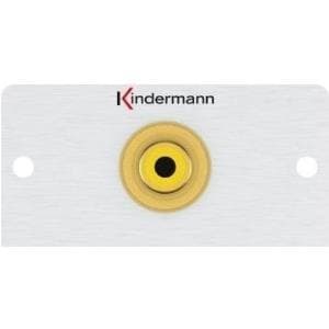 Kindermann - Modulær frontplade Snap-In - RCA