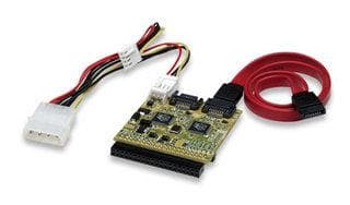 MicroConnect Converter IDE til SATA - Lagercontroller - 1 sender/kanal - ATA-133 - 133 MBps - SATA