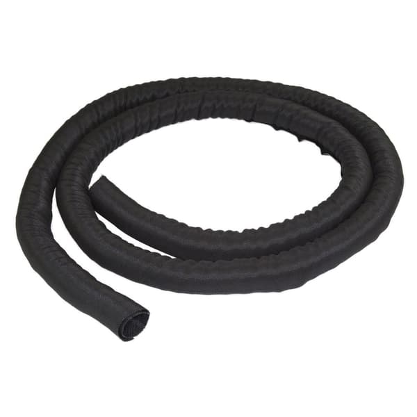 StarTech.com Cable Management Sleeve - 2 m - Cable Organizer - Kan trimmes - Kabelmanchetsæt - Sort - 2 m