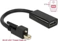 Miniatyrbild 1 av 5: DeLOCK Premium Mini DisplayPort 1.2 till HDMI 1.4 aktiv adapter (4K 30 Hz) / Svart - 0,20 meter