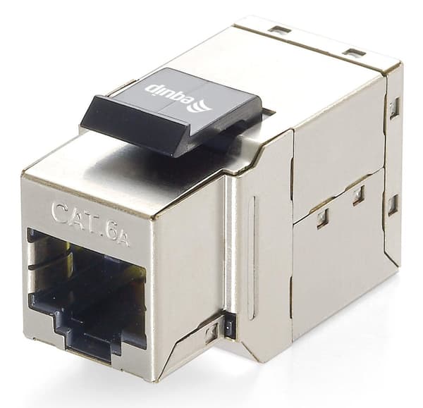 Udstyr 125596 RJ-45 sort kabelstik
