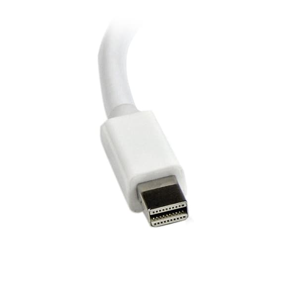 StarTech.com Mini DisplayPort 1.2 till VGA-adapter / omvandlare - 1920x1200 - Displayadapter - Mini DisplayPort (M) - HD-15 (W) - 17 cm - vit (MDP2VGA