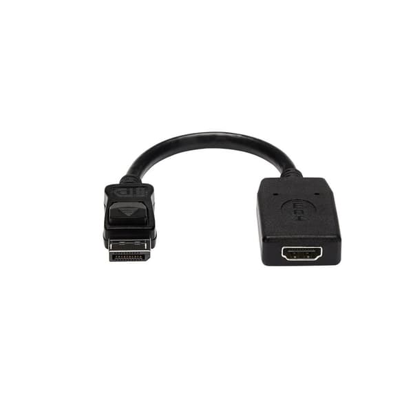 StarTech.com DisplayPort till HDMI-videoadapter / -omvandlare upp till 1920x1200 (hane/hona) - Video-/ljudadapter - DisplayPort / HDMI - HDMI, 19-stif