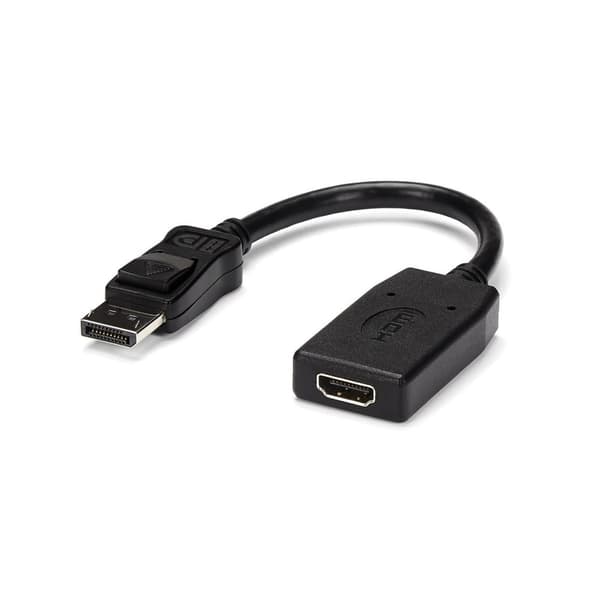 StarTech.com DisplayPort til HDMI videoadapter/konverter op til 1920x1200 (han/hun) - Video/lydadapter - DisplayPort/HDMI - HDMI, 19-benet (F) - Displ