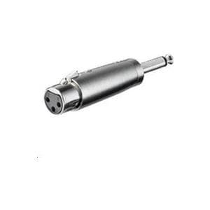 MicroConnect - äänisovitin - monoliitin (M) XLR3:een (F)