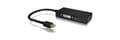 Miniatyrbild 3 av 5: ICY BOX IB-AC1032 3-i-1 adapter Mini DisplayPort (hane) till HDMI (4K Ultra HD), DVI-D eller VGA (Full HD) svart
