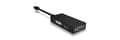 Miniatyrbild 2 av 5: ICY BOX IB-AC1032 3-i-1 adapter Mini DisplayPort (hane) till HDMI (4K Ultra HD), DVI-D eller VGA (Full HD) svart