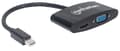 Pikkukuva 2 / 5: Manhattan - Videomuunnin - Mini DisplayPort - HDMI, VGA - musta (152709)