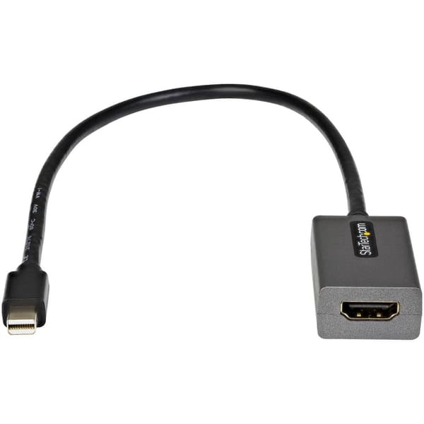 StarTech Mini DisplayPort til HDMI Adapter - mDP til HDMI Adapter Dongle - 1080p - Mini DisplayPort 1.2 til HDMI Skærm/Skærm - Mini DP til HDMI Video