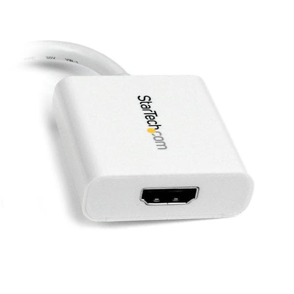 StarTech.com Mini DisplayPort til HDMI adapter / konverter (han/hun) - 1920x1200 - video / lyd adapter - DisplayPort / HDMI - Mini DisplayPort (M) - H