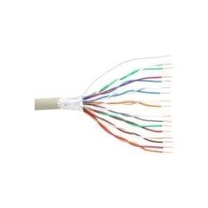 InLine - Telefonkabel per meter - 25,0m - skärmad - Solid - beige (69978C)