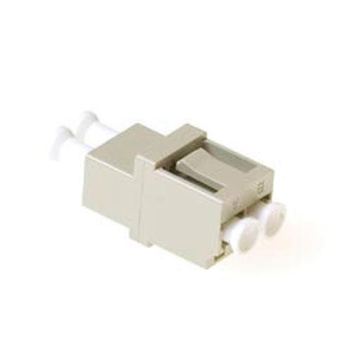 ACT Fiberoptisk LC duplex adapter multimode firkantet LC DUPLEX ADAPTER MM GRÅ OM2 (EA9002)