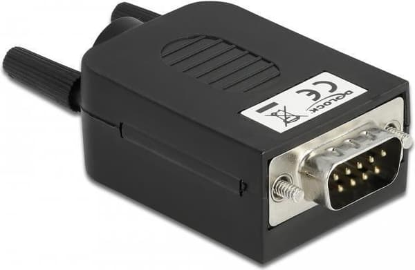 DeLOCK - VGA-adapter - DB-9 (M) skrues til 10-bens stikblok (66232)