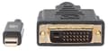 Miniatyrbild 3 av 5: Manhattan - Videokabel - Mini DisplayPort (M) till DVI-D (M) - 1,8 m - passiv - svart (152150)