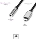 Miniatyrbillede 3 af 9: Marmitek USB C Converter - Tilslut USB-C > USBC til lydadapter - 3,5 mm stik