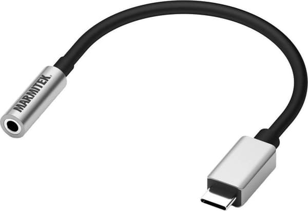 Marmitek USB C Converter - Tilslut USB-C > USBC til lydadapter - 3,5 mm stik