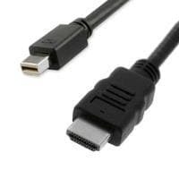 VÆRDI - Video-/lydkabel - DisplayPort / HDMI - 30 AWG - Mini DisplayPort (M) - HDMI, 19-benet (M) - 4,5 m - skærmet - sort (11.99.5793)