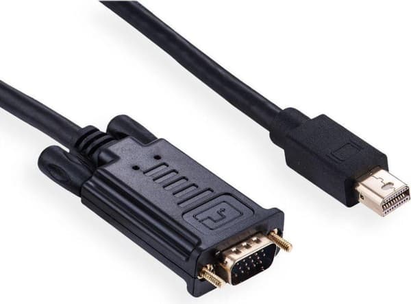 Value Mini DisplayPort 1.1 - VGA-kaapeli / musta - 2 metriä