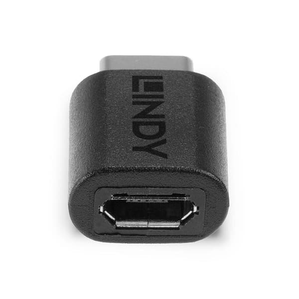 Lindy - USB Adapter - USB Type C (M) - Micro USB (F) (USB/USB2.0) (41896)