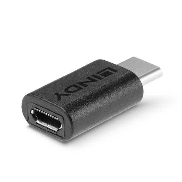 Lindy - USB Adapter - USB Type C (M) - Micro USB (F) (USB/USB2.0) (41896)
