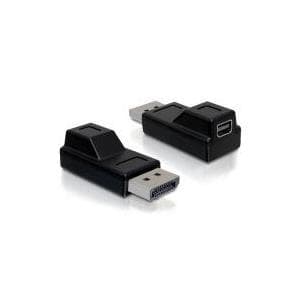 DeLOCK - DisplayPort adapter - DisplayPort (M) til Mini DisplayPort (W) - sort
