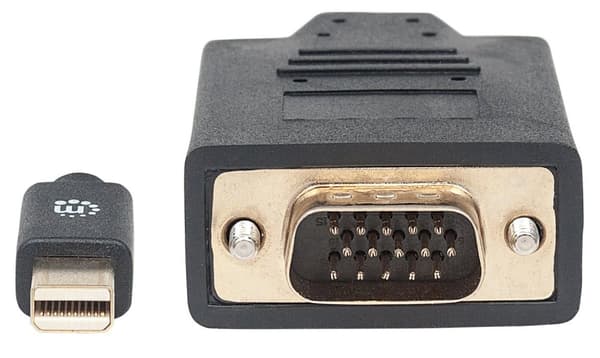 Manhattan 152167 Mini DisplayPort 1.2a til VGA-kabel Sort 152167