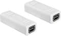 Miniatyrbild 5 av 5: DeLOCK Mini DisplayPort-koppling - version 1.2 (4K 60 Hz) / vit