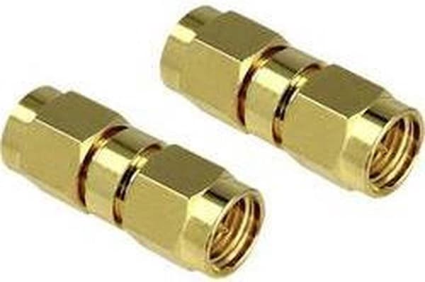 Delock WiFi-antenneadapter [1x SMA-stik - 1x SMA-stik] 0,00 m Guld
