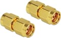 Miniatyrbillede 1 af 3: Delock WiFi-antenneadapter [1x SMA-stik - 1x SMA-stik] 0,00 m Guld