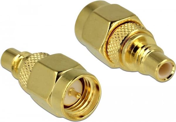 DeLOCK - RF adapter - SMC (F) til SMA (M)