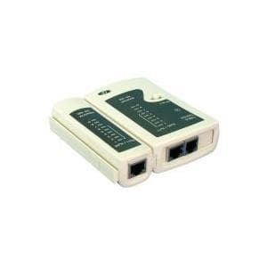 Logilink kaapelitesteri RJ11, RJ12, RJ45 kaukosäätimellä - virtajohdon testisarja (WZ0010)