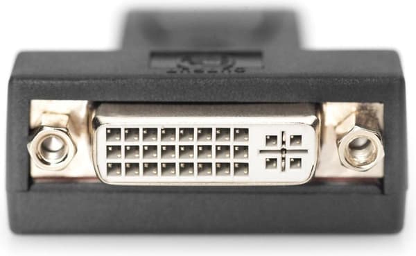 Digitus AK-340603-000-S DisplayPort / DVI-sovitin [1x DisplayPort-liitin - 1x DVI-liitäntä 24+5-napainen] Musta
