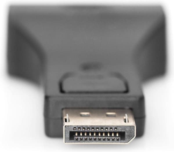 Digitus AK-340603-000-S DisplayPort / DVI-sovitin [1x DisplayPort-liitin - 1x DVI-liitäntä 24+5-napainen] Musta