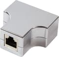 Miniatyrbillede 1 af 3: LogiLink MP0037 stik til kabler RJ-45 2 x RJ-45 Sølv