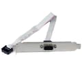 Pikkukuva 1 / 3: StarTech.com 40 cm:n 9-nastainen uros-10-nastainen emolevyn paikan kansi - Sarjapaneeli - DB-9 (M) - 10-PIN IDC (V) - 41 cm - Harmaa