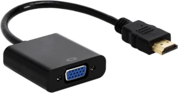 Gembird A-HDMI-VGA-04 videokabeladapter 0,15 m VGA (D-Sub) HDMI Typ A (Standard) Svart