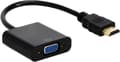 Miniatyrbild 10 av 11: Gembird A-HDMI-VGA-04 videokabeladapter 0,15 m VGA (D-Sub) HDMI Typ A (Standard) Svart