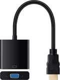 Miniatyrbild 1 av 11: Gembird A-HDMI-VGA-04 videokabeladapter 0,15 m VGA (D-Sub) HDMI Typ A (Standard) Svart