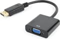 Miniatyrbild 1 av 2: Gembird A-DPM-VGAF-02 videokabeladapter 0,15 m VGA (D-Sub) DisplayPort Svart