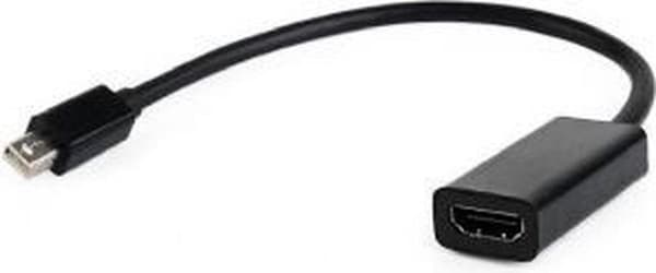 Gembird A-MDPM-HDMIF-02 videokabeladapter Mini DisplayPort HDMI Typ A (Standard) Svart