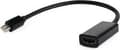 Miniatyrbild 1 av 2: Gembird A-MDPM-HDMIF-02 videokabeladapter Mini DisplayPort HDMI Typ A (Standard) Svart