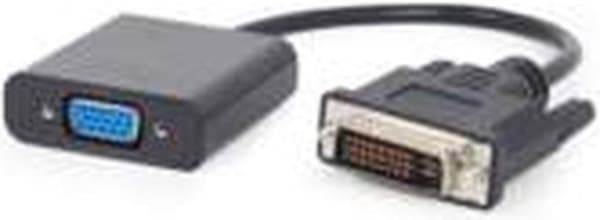 Gembird A-DVID-VGAF-01 videokabeladapter 0,2 m DVI-D VGA (D-Sub) Sort