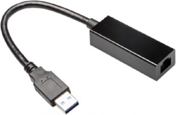 Gembird NIC-U3-02 nätverkskort Ethernet 1000 Mbit/s Svart