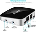 Pikkukuva 4 / 11: Baseus Qiyin Bluetooth 5.0 AUX-vastaanotin (musta)
