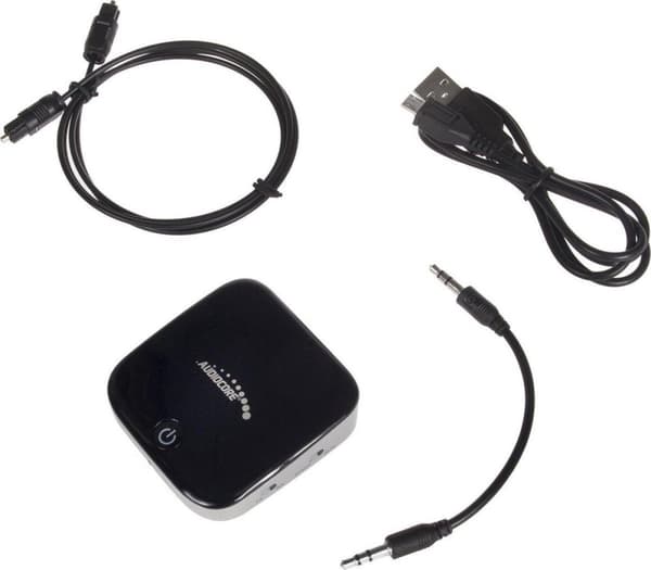 Baseus Qiyin Bluetooth 5.0 AUX-vastaanotin (musta)
