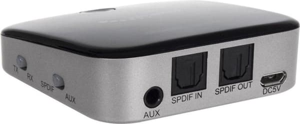 Baseus Qiyin Bluetooth 5.0 AUX-vastaanotin (musta)
